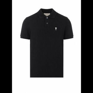 Ami   Alexandre Mattiussi Men Polo With Contrasted Ami De Coeur Logo